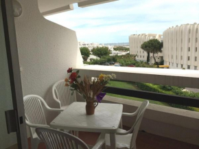 Studio cabine lumineux 4 pers avec loggia, à 2 pas de la plage et parking privé - La Grande Motte - FR-1-790-10